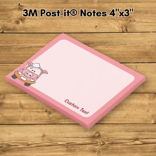 Schweine-Autowäsche Post-it Klebezettel