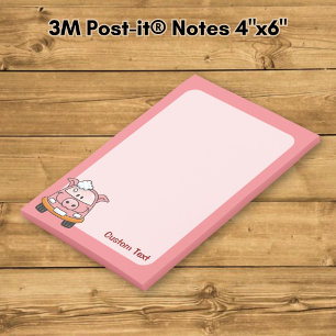 Schweine-Autowäsche Post-it Klebezettel