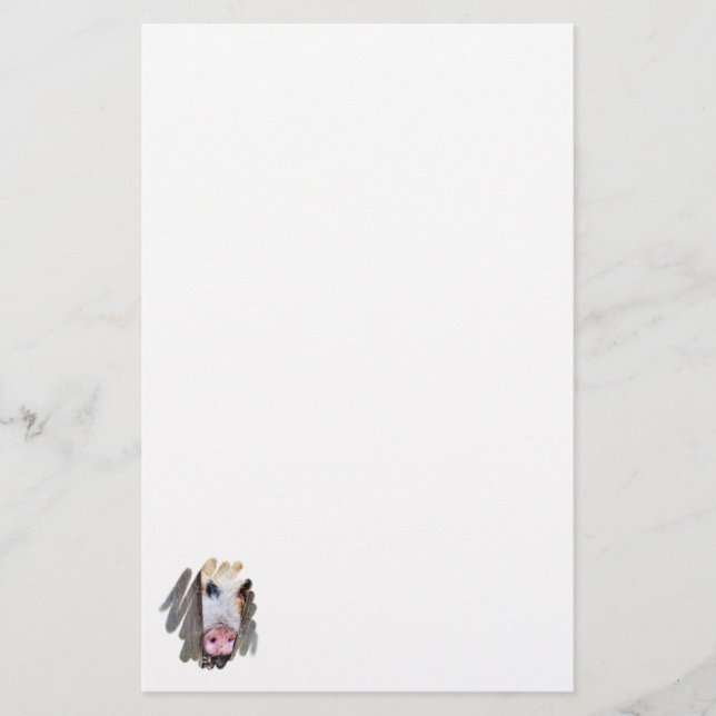 SCHWEINE BRIEFPAPIER (Vorderseite)