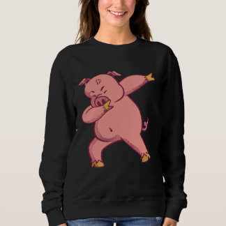 Schweine-Dabbing Sweatshirt