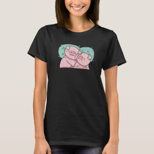 Schweine, die als Schweine gehalten werden, T-Shirt