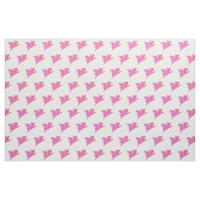 Schweine, die fliegen, stoff (Fat Quarter (45,7 x 55,9 cm))