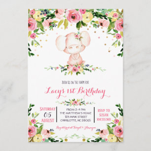 Schweine - Einladung zum Geburtstag, Einladung zum