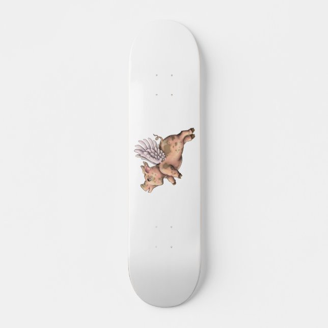 Schweine Fly Skateboard (Vorne)