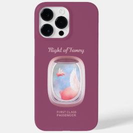 Schweine Flying Past Airplane Window Case-Mate iPhone 14 Pro Max Hülle