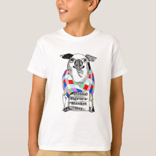 Schweine-im-Mantel-Tag T-Shirt