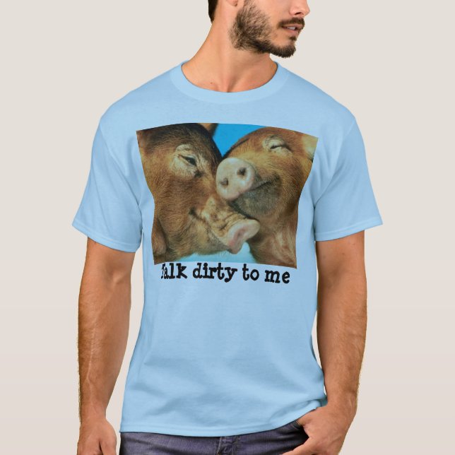 Schweine in der Liebe T-Shirt (Vorderseite)