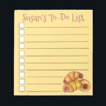 Schweine in einem schwarzen Halbmond, Hot Dog Junk Notizblock<br><div class="desc">Das Design zeigt eine originelle Marker-Abbildung von köstlichen Schweinen in einer Decke (z.B. Halbhunde oder Hot Hunde, die in einem halbmondförmigen Gebäck verpackt sind), einem beliebten Junk Food! Dieses Design ist auch auf anderen Produkten erhältlich. In diesem Shop finden Sie auch viele weitere Illustrationen zum Thema Essen. Sehen Sie nicht,...</div>