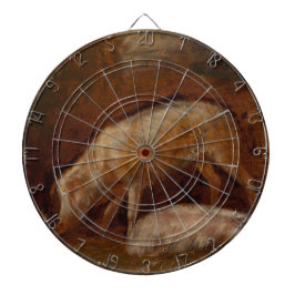 Schweine in einem Stall (Tierart) Dartscheibe