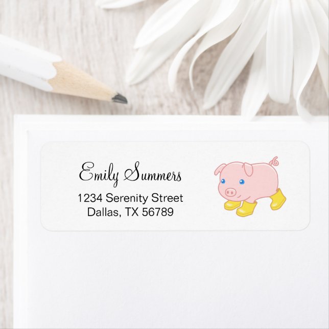 Schweine in gelben Gummistiefeln (Insitu)