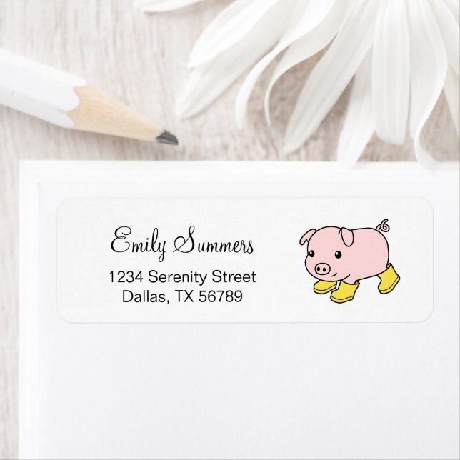 Schweine in gelben Gummistiefeln (Insitu)