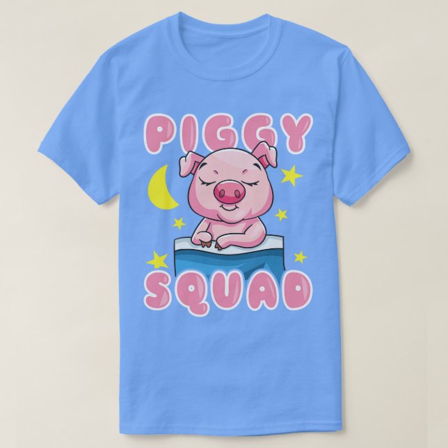 Schweine in Zuchtbetrieben T-Shirt (Design vorne)