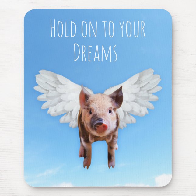 Schweine konnten fliegen mousepad (Vorne)
