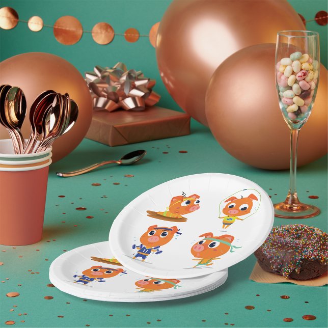 Schweine Pappteller (Von Creator hochgeladen)