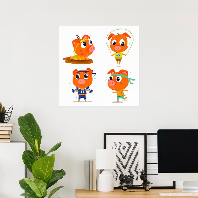 Schweine Poster (Von Creator hochgeladen)