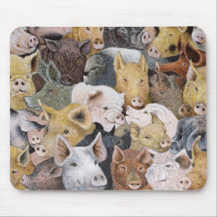 Schweine reichlich mousepad
