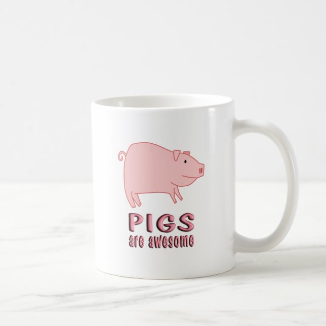 Schweine sind fantastisch kaffeetasse (Rechts)