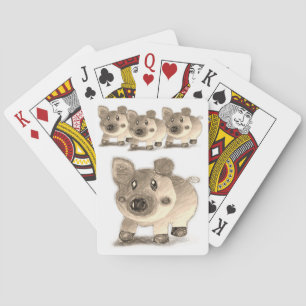 Schweine Spielkarten Deck