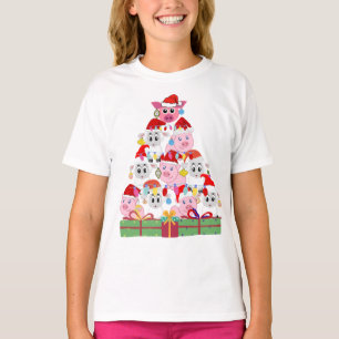Schweine und Schafweihbaum T-Shirt