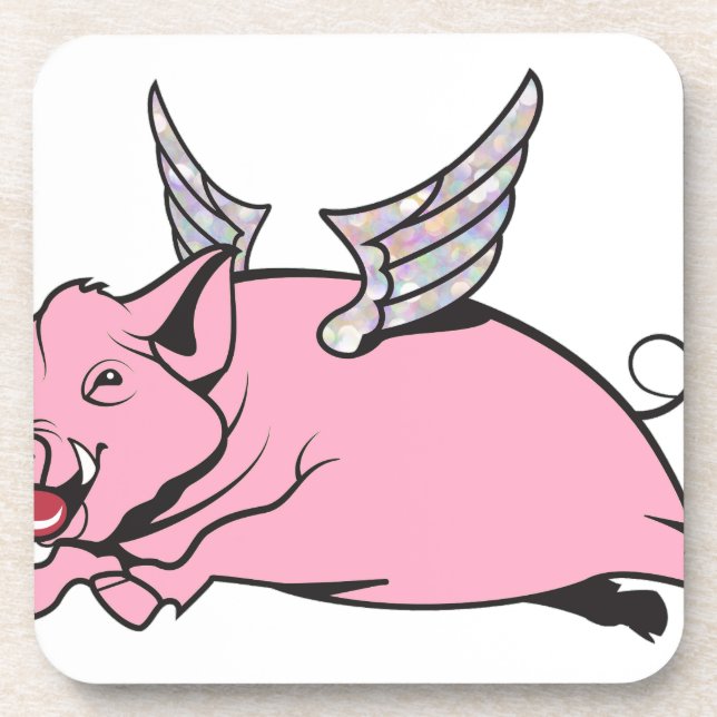 Schweine Untersetzer (Vorderseite)