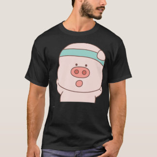 Schweine Wiggly the Chubby Pig (1) T-Shirt