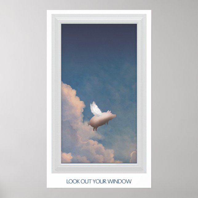 Schweinebacke Poster (Vorne)