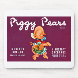 Schweinebirnen Mousepad