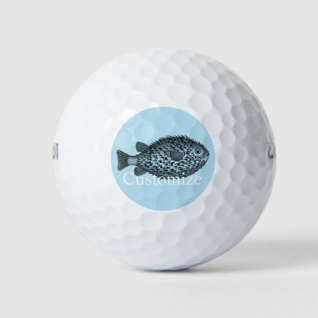 Schweineblasche Thunder_Cove Golfball (Vorderseite)