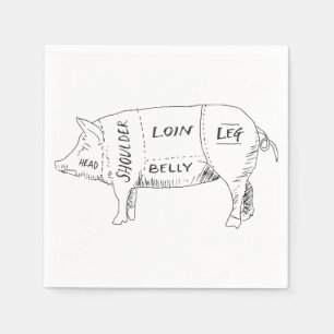Schweinebutterkarte (2) serviette