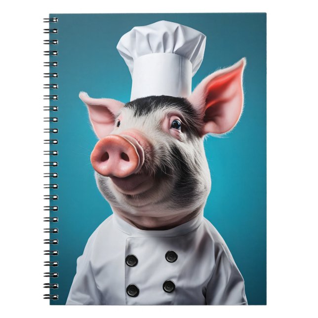 Schweinechef Notizblock (Vorderseite)