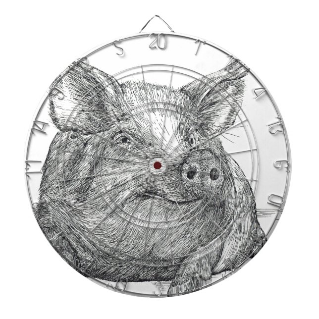 Schweinefleisch Dartscheibe (vorne)