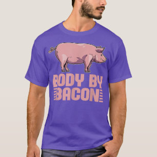 Schweinefleisch Frühstück GRILLEN Bacon - Körper n T-Shirt