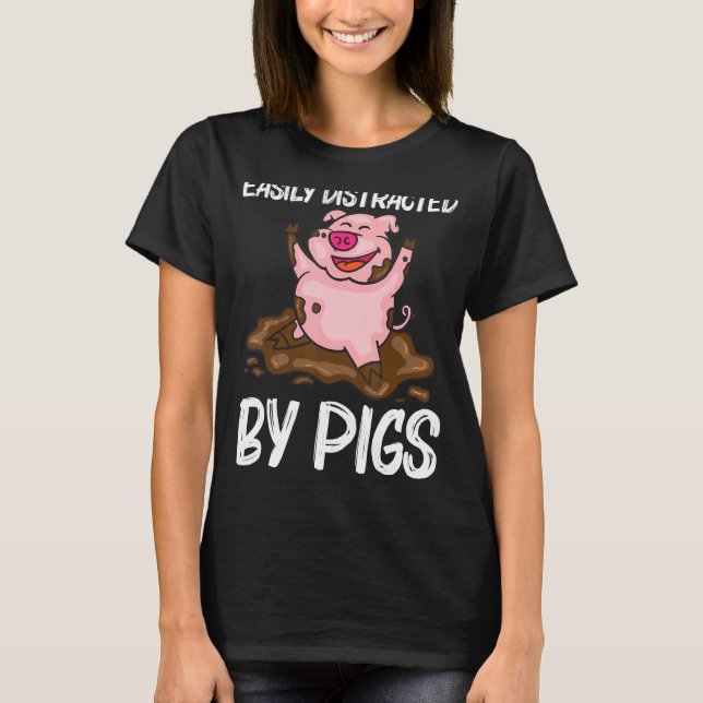 Schweinefleisch für Männer Bauer T-Shirt (Vorderseite)