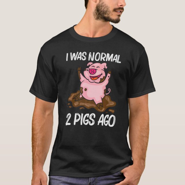 Schweinefleisch für Männer Bauer T-Shirt (Vorderseite)