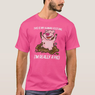 Schweinefleisch für Männer Bauer T-Shirt