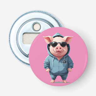 Schweinefleisch Hoodie Funny Cooler Tiercharakter  Flaschenöffner