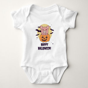 Schweinefleisch in Kürbiskraut Baby Strampler