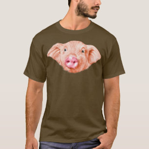 Schweinefleisch, neuartiger Entwurf für die Natur T-Shirt