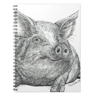 Schweinefleisch Notizblock