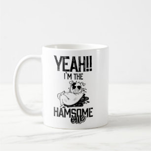 Schweinefleisch-Spaß: Ich bin das Handsome (Ham-so Kaffeetasse