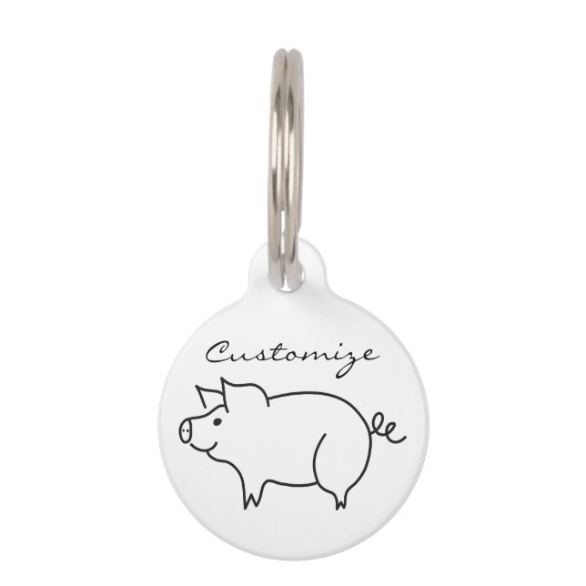 Schweinefleisch Thunder_Cove Haustiermarke (Vorderseite)