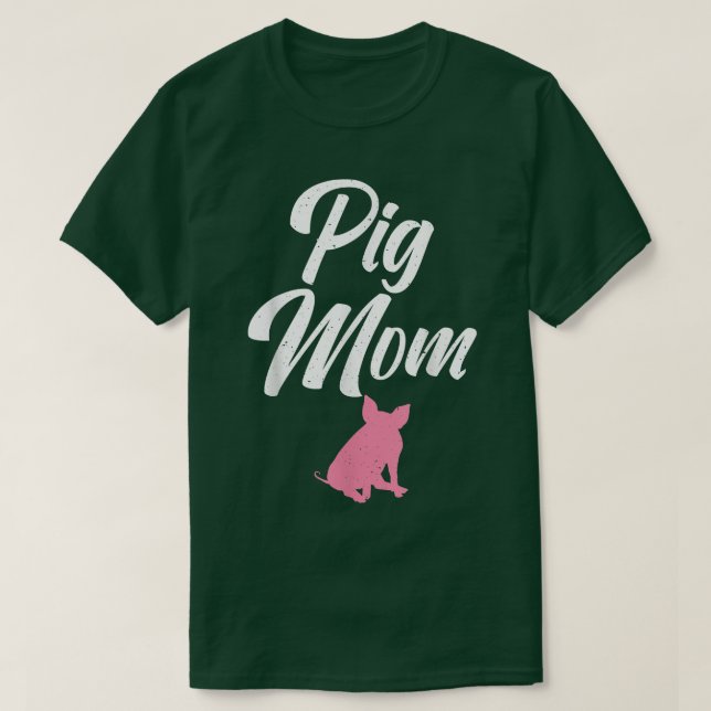 Schweinefleischbesitzer Schweinezüchter Bauer Schw T-Shirt (Design vorne)