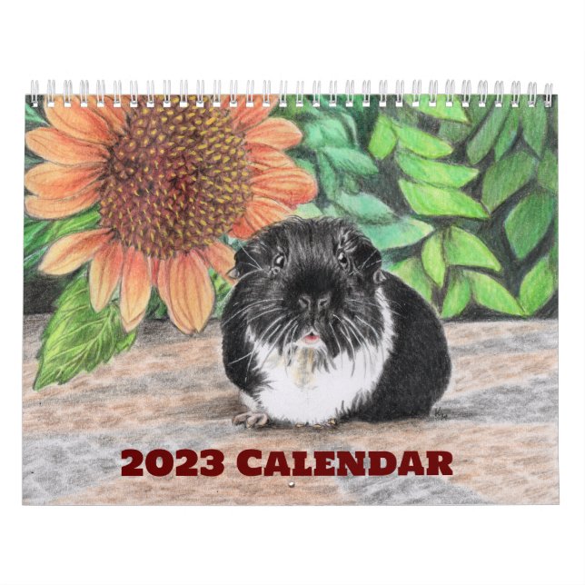 Schweinefleischkalender 2023 Guinea Kalender (Titelbild)