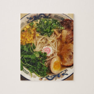 Schweinefleischramen-Nudeln Puzzle