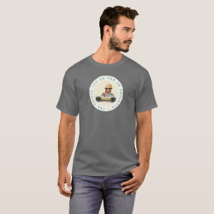 Schweineführwagen mit Rieseneier - Whimsical Fun T-Shirt