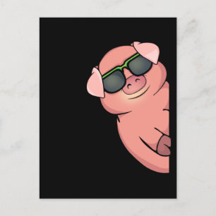 Schweinegengeschenk für Schweine Schweine Schweine Postkarte