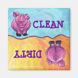 Schweinegengeschenke und -zubehör magnet