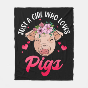Schweinegeschenke für Schweineliebhaber Frauen Sc Fleecedecke