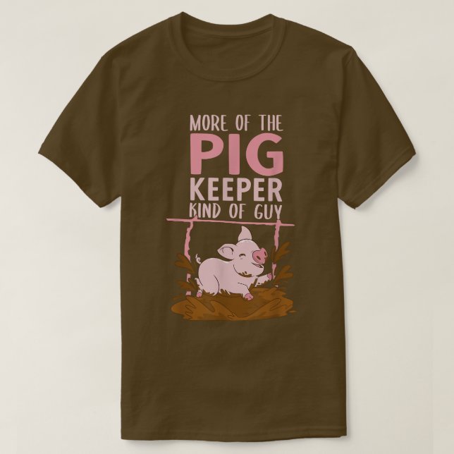Schweinehalter Art Typ - Schweinehäuferoutfits Fun T-Shirt (Design vorne)