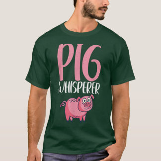 Schweinehalter Whisperer Schweinehalter Schweinefl T-Shirt